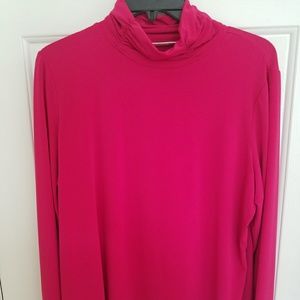 🌺 Susan Graver mock neck blouse